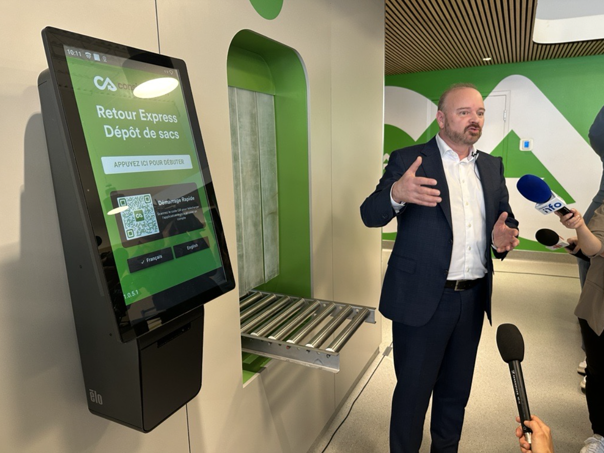 Recycling in Québec: 4 new beverage deposit refund sites now open