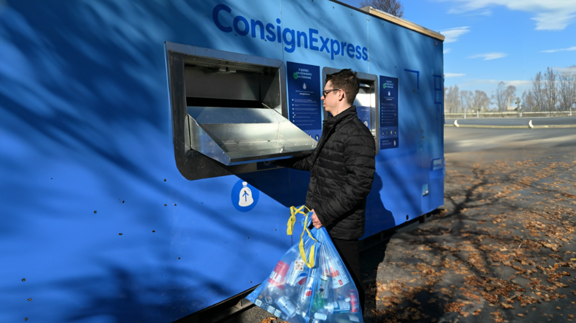 A pilot project to modernize container deposits