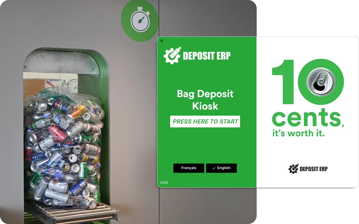 Drop-Off Kiosk & Label Printer
