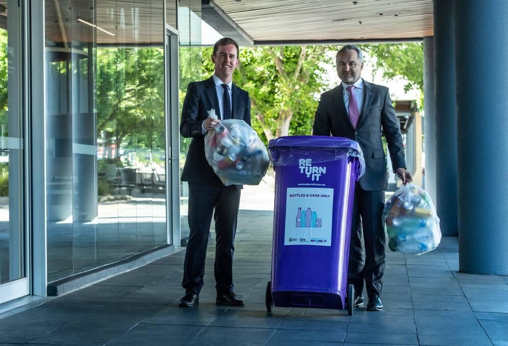 Canberrans can now access the container deposit scheme via an app and have bottles and cans collected