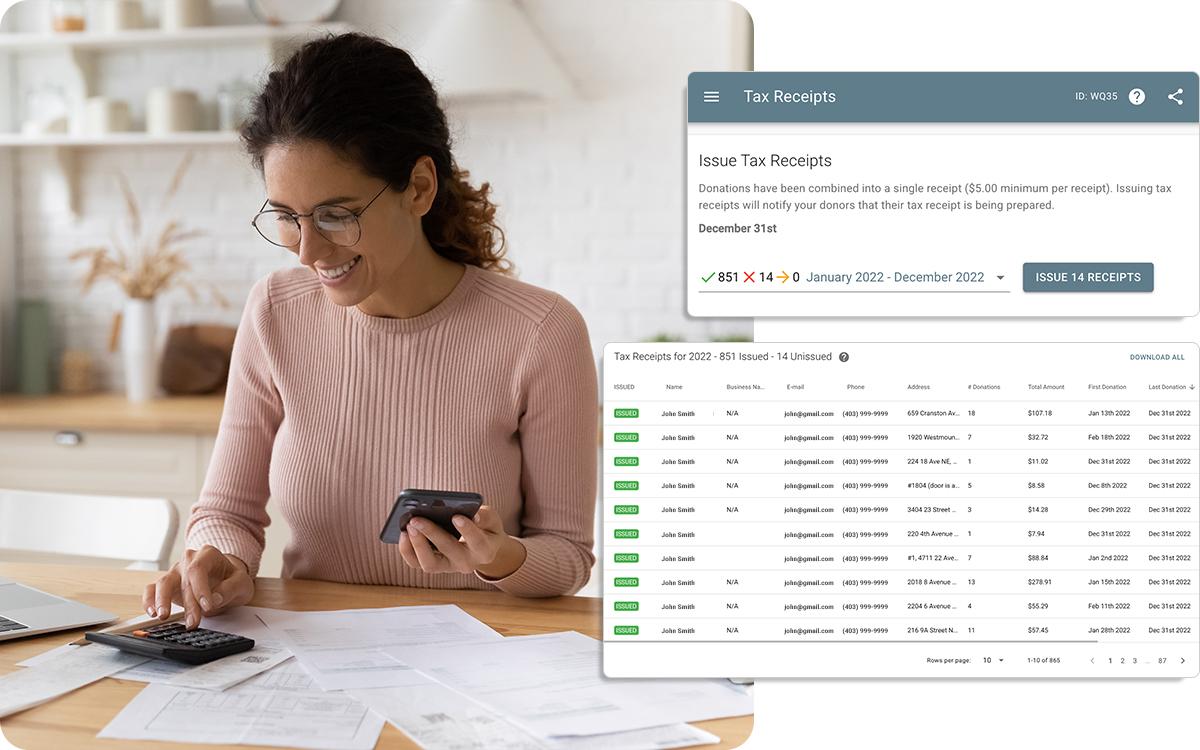 Tax Receipt Automation
